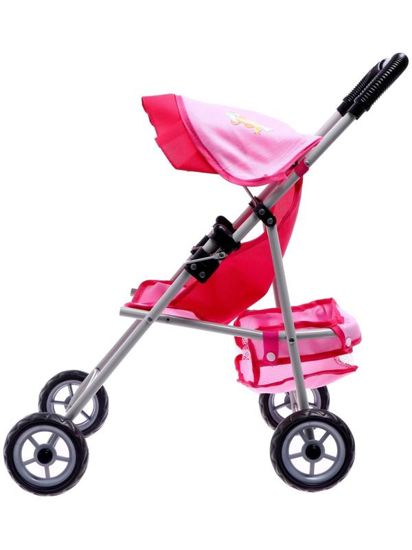 Коляска для кукол, металлический каркас, летняя