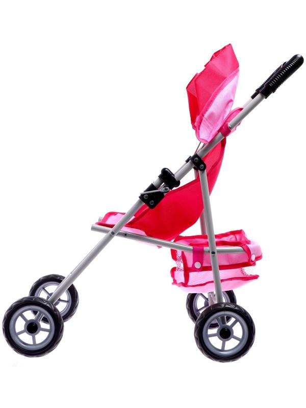 Коляска для кукол, металлический каркас, летняя
