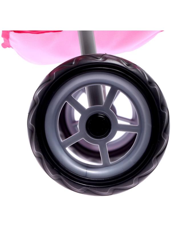 Коляска для кукол, металлический каркас, летняя