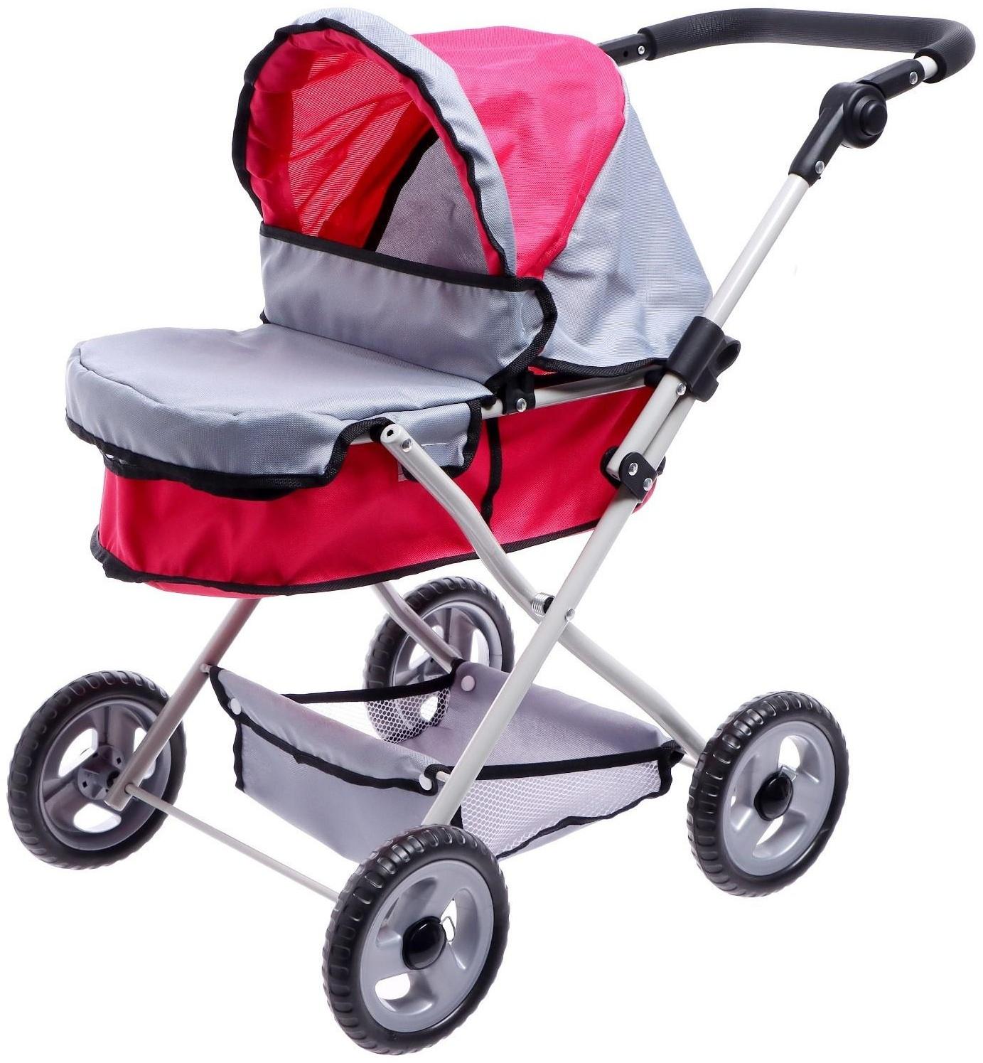 Коляска для кукол, металлический каркас, универсальная
