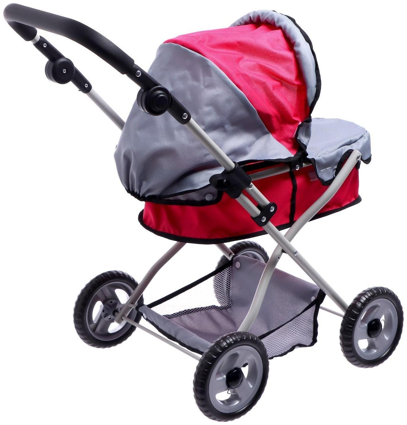 Коляска для кукол, металлический каркас, универсальная