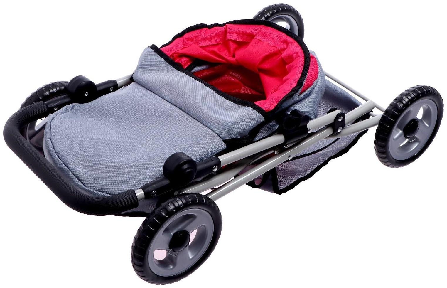 Коляска для кукол, металлический каркас, универсальная