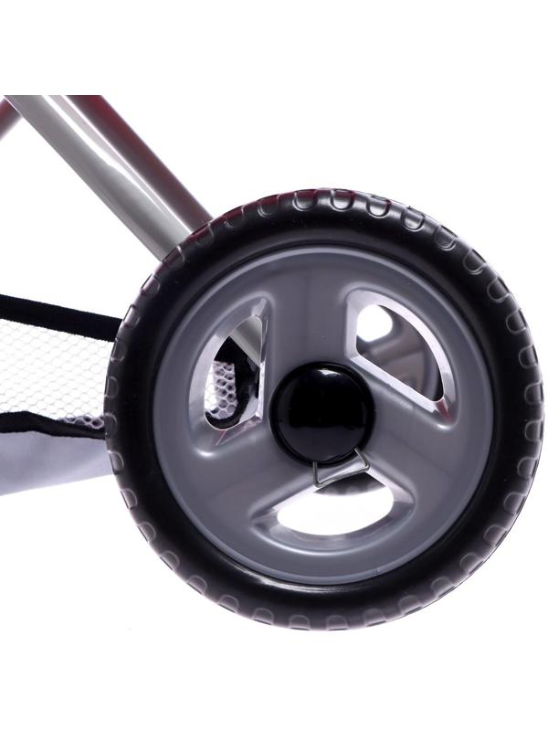 Коляска для кукол, металлический каркас, универсальная