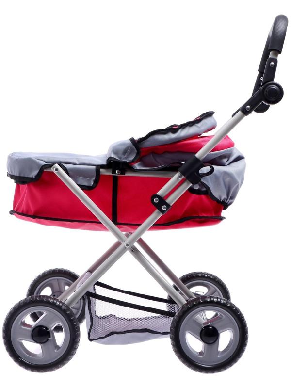 Коляска для кукол, металлический каркас, универсальная