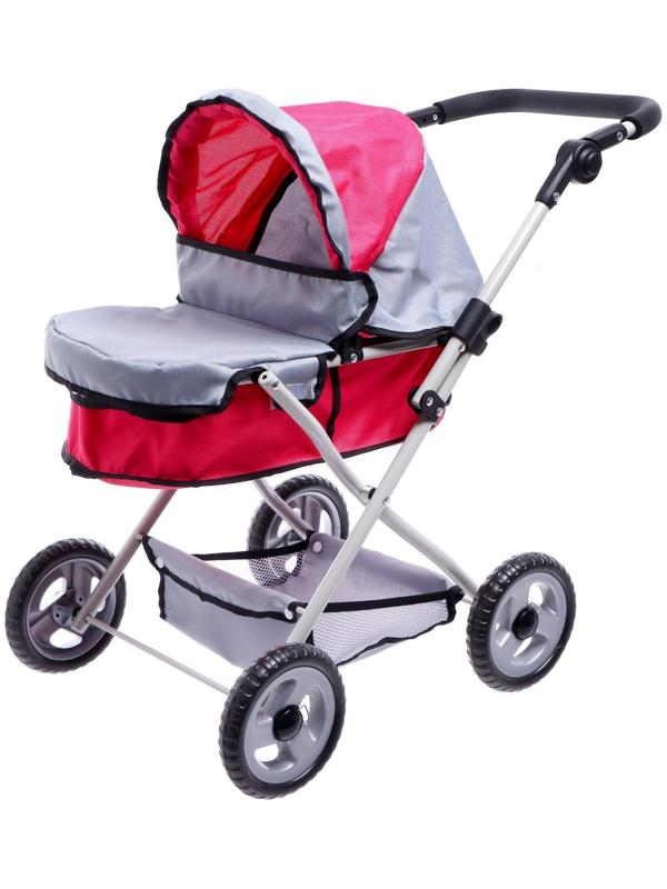 Коляска для кукол, металлический каркас, универсальная