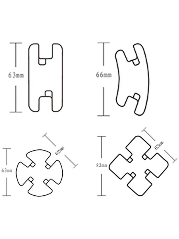Конструктор обучающий «Объёмный пазл», 32 детали