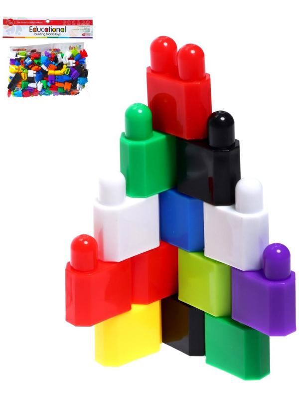 Конструктор обучающий «Мини блоки», 160 деталей