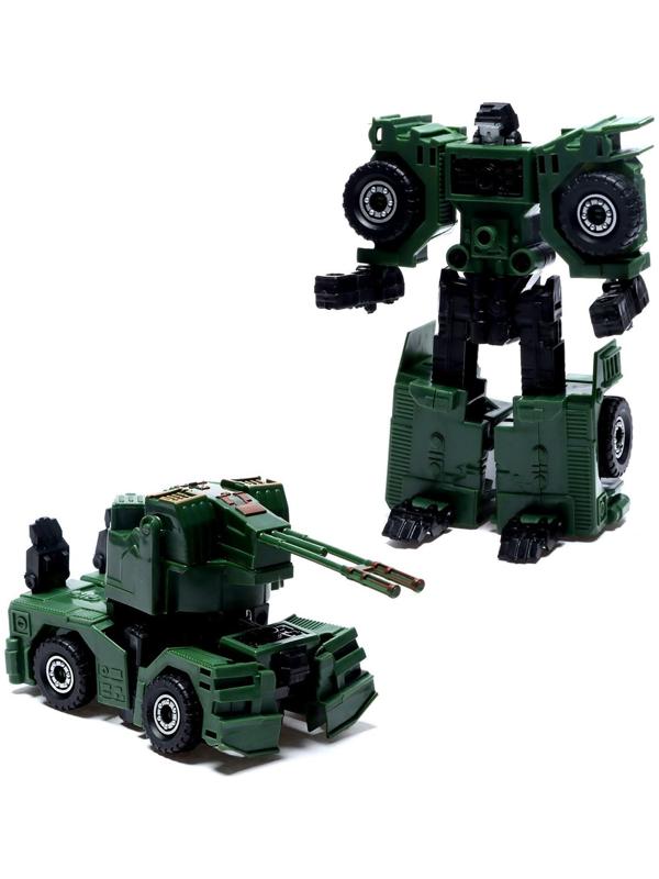 Набор роботов «Военный отряд», трансформируются, 3 штуки, собираются в 1 робота