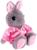 Мягкая игрушка «Зайка в пижаме», цвет розовый