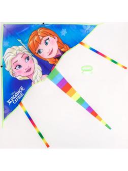 Воздушный змей «Анна и Эльза», Холодное сердце, 70 х 105 см