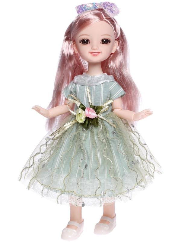 Кукла шарнирная «Алиса» в платье, МИКС