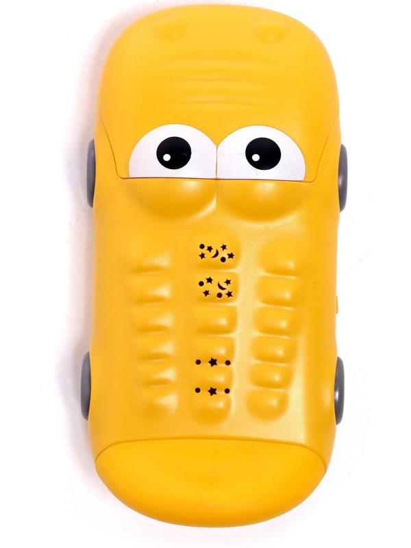 Музыкальная игрушка «Крокодил Тоша», звук, свет, цвет жёлтый