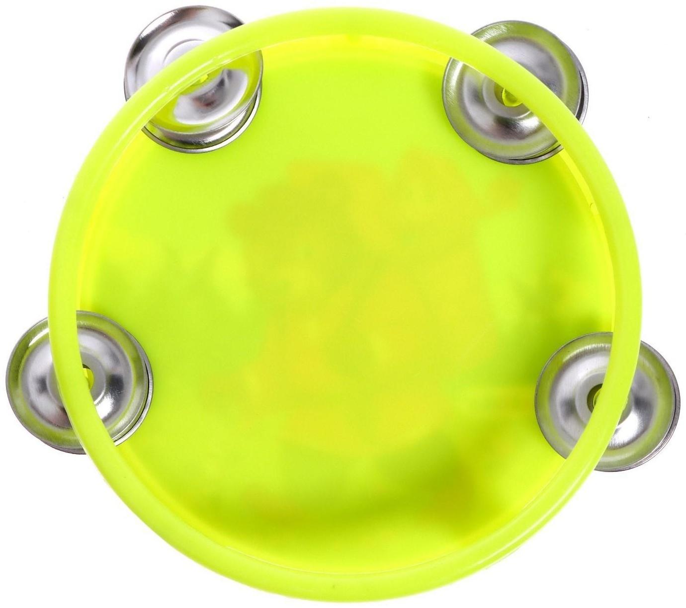 Музыкальная игрушка бубен «Машенька и медведь!»