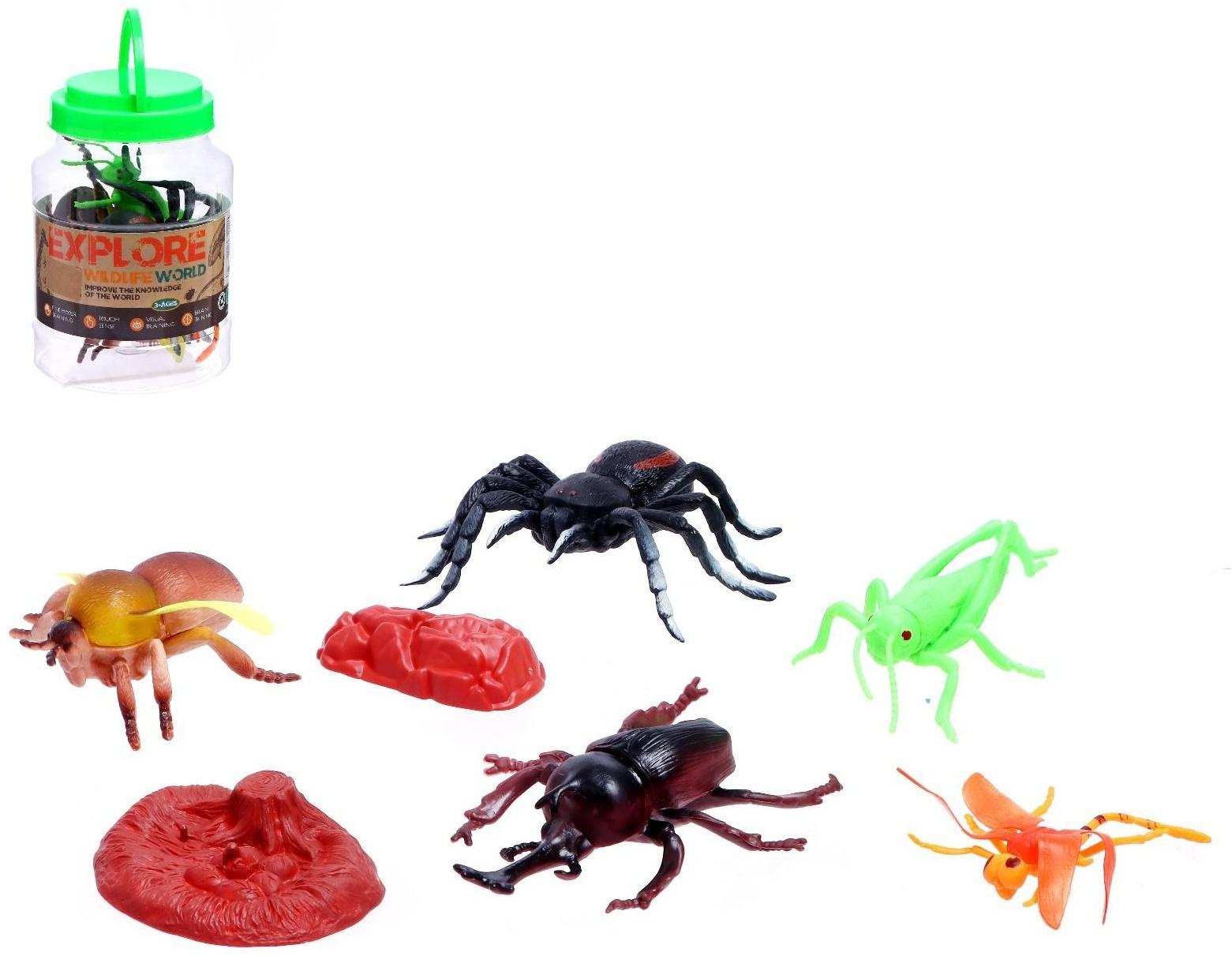 Набор животных «Жуки и пауки»