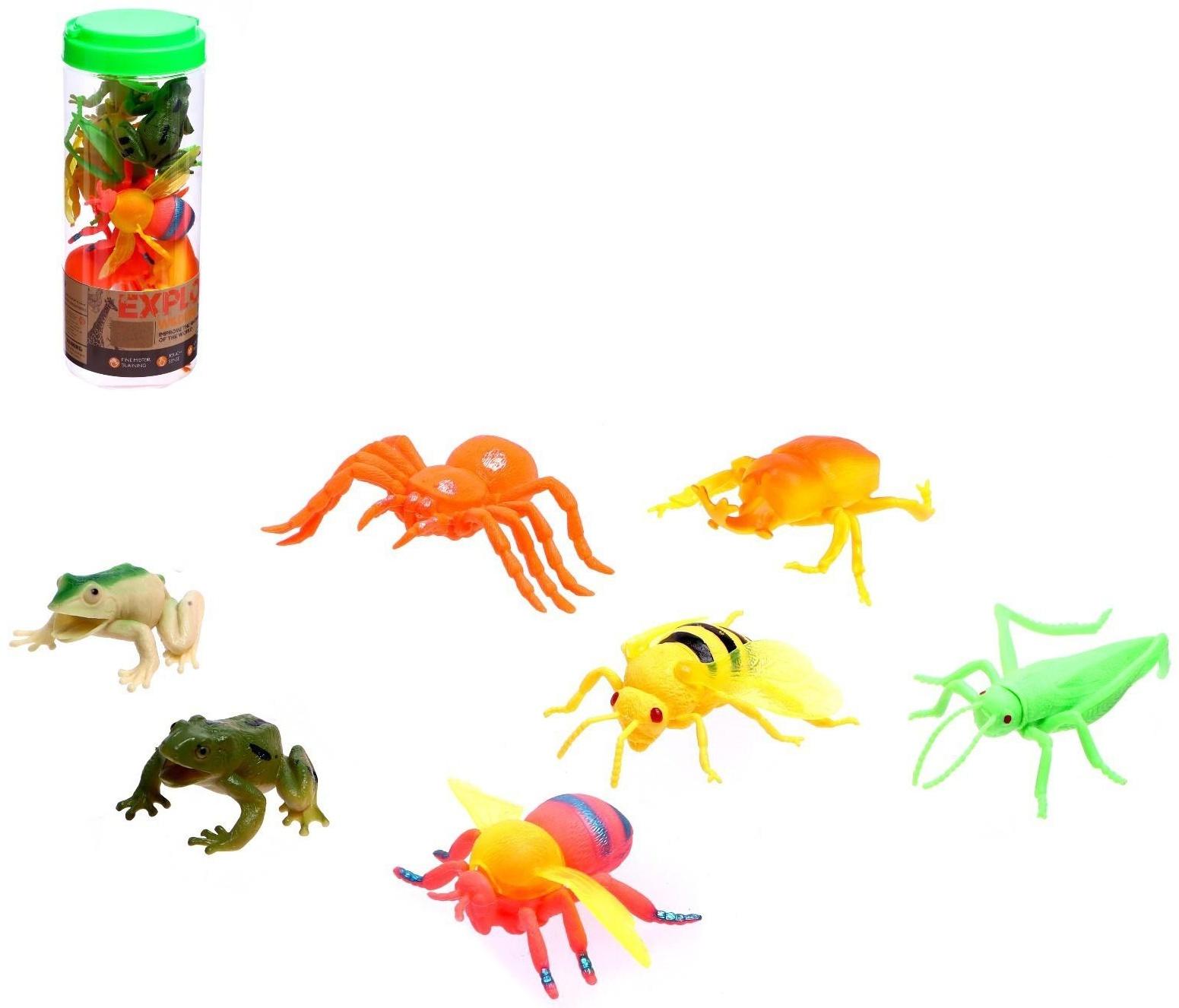 Набор животных «Насекомые и лягушки»