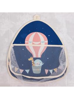 Сетка для хранения игрушек в ванной с петелькой «Воздушный шар»