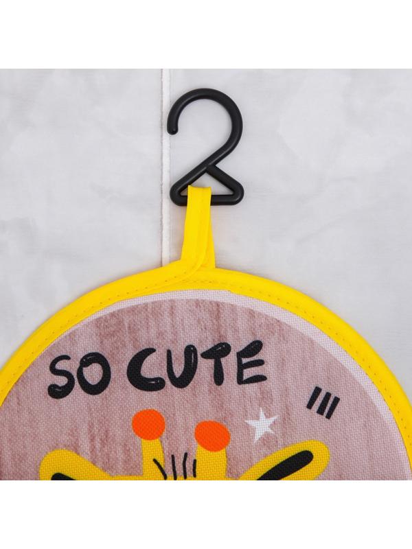 Сетка для хранения игрушек в ванной с крючком «Жираф»