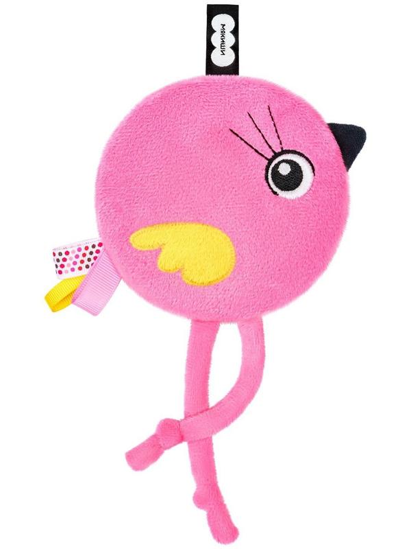 Развивающая игрушка-грелка «Птичка Люми» с вишнёвыми косточками