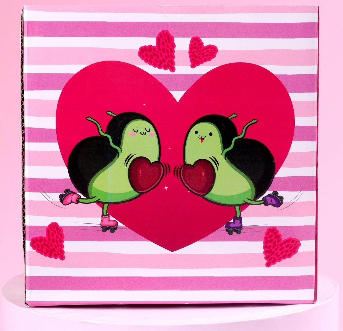 Набор «Ты моя половинка», игрушка в кружке, авокадо