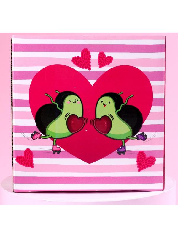 Набор «Ты моя половинка», игрушка в кружке, авокадо