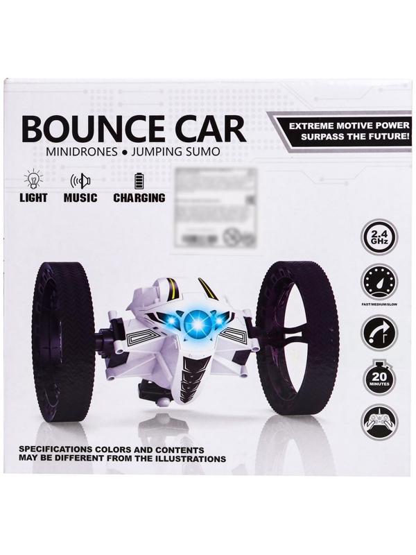 Перевёртыш радиоуправляемый «Космос», прыгает, работает от аккумулятора, без камеры, цвет чёрный