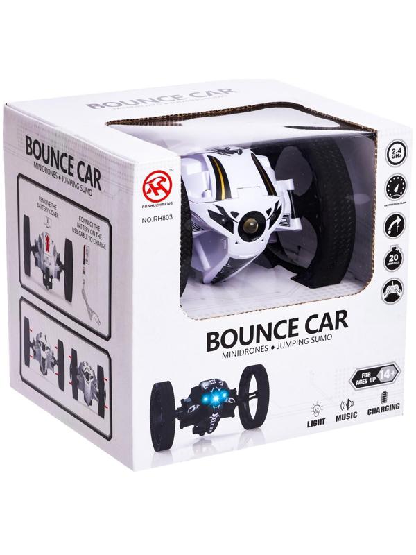 Перевёртыш радиоуправляемый «Космос», прыгает, работает от аккумулятора, без камеры, цвет чёрный