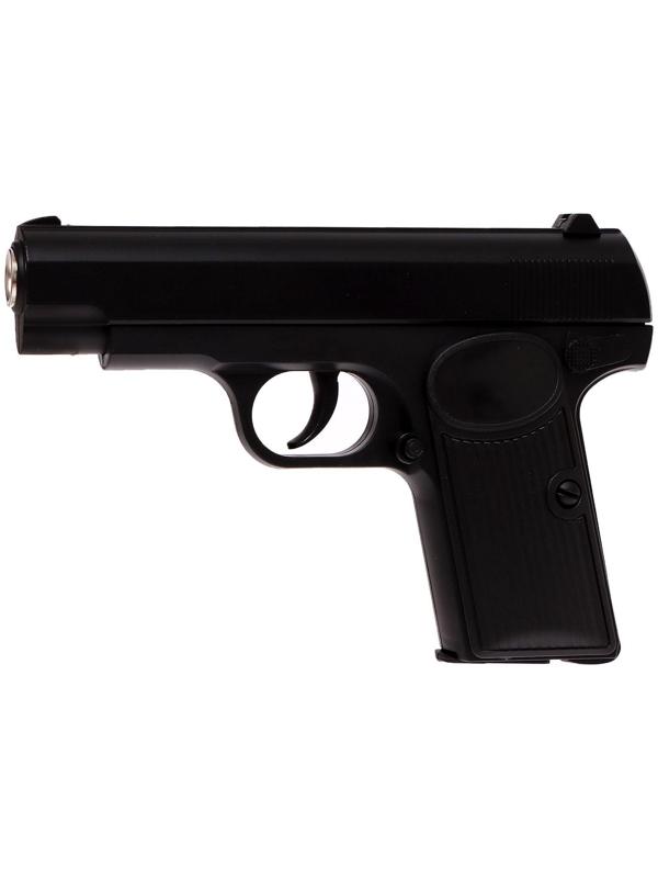 Пистолет «Боец», металлический, 16,5 см, стреляет пульками 6 мм