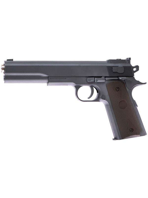 Пистолет Colt M1911, с металлическими элементами, 25 см, стреляет пульками 6 мм