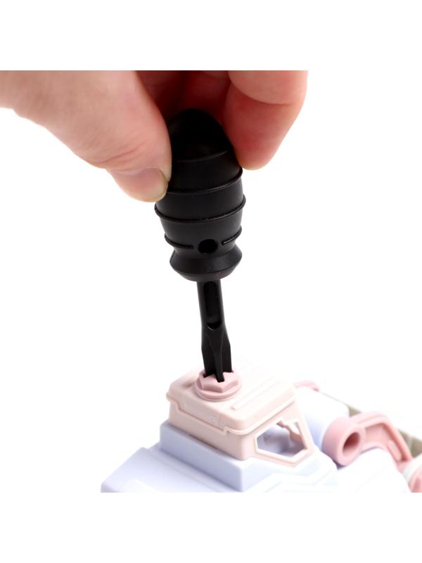 Набор для игры с пластилином «Забавный строитель», бульдозер, 4 баночки пластилина