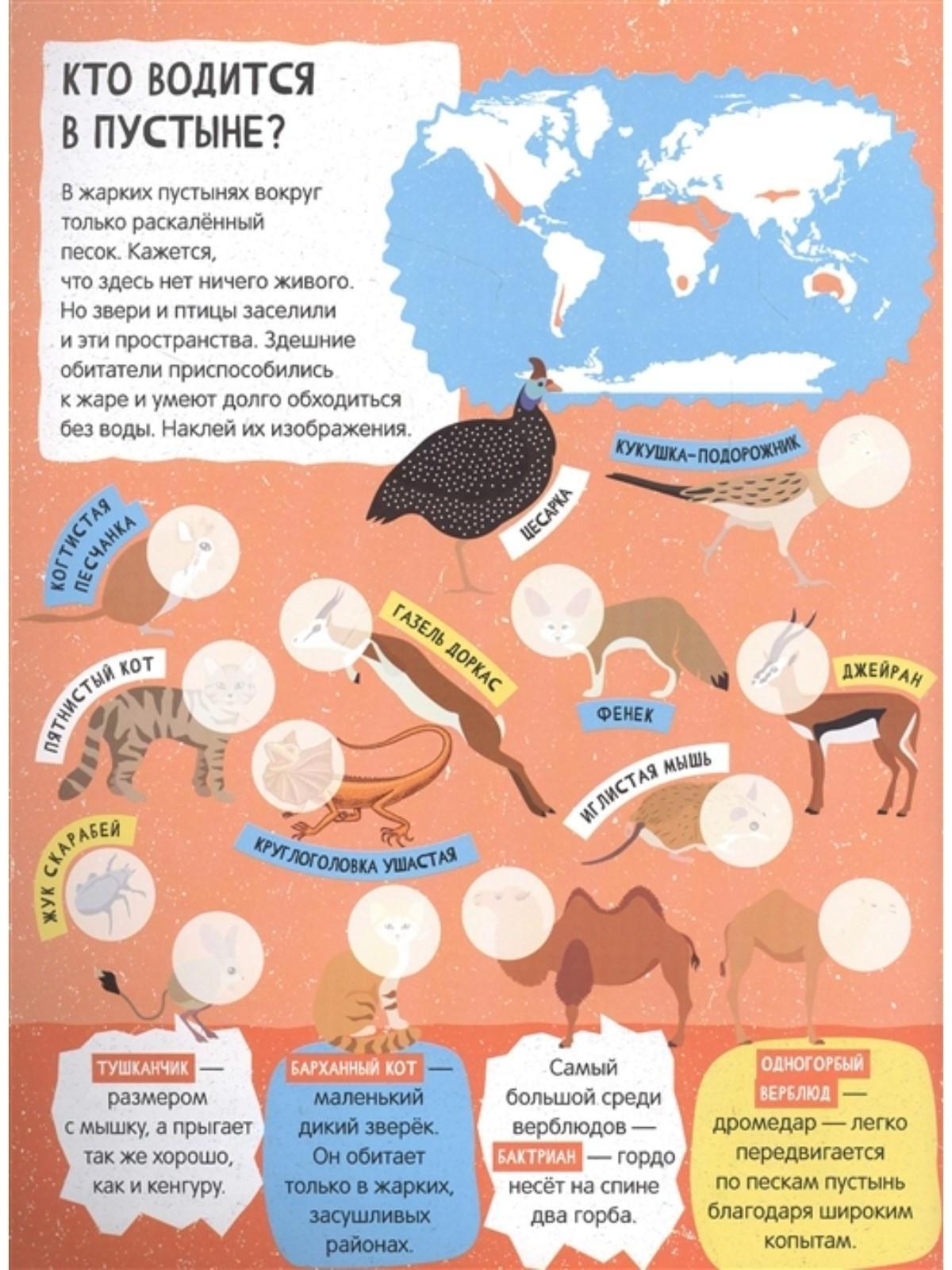 Большой атлас животного мира для детей