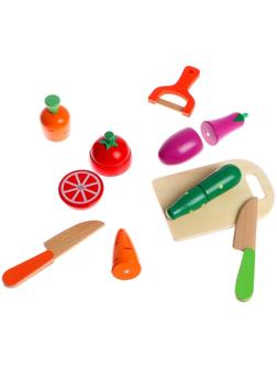 Детский набор овощей с ножом и чисткой