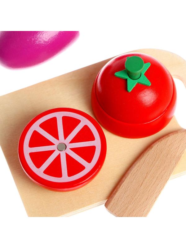 Детский набор овощей с ножом и чисткой