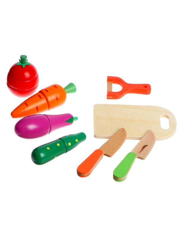 Детский набор овощей с ножом и чисткой