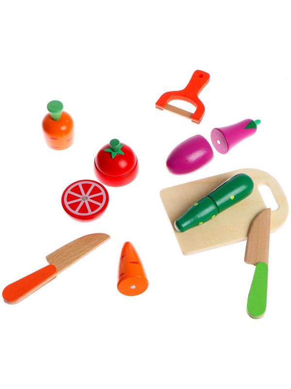 Детский набор овощей с ножом и чисткой