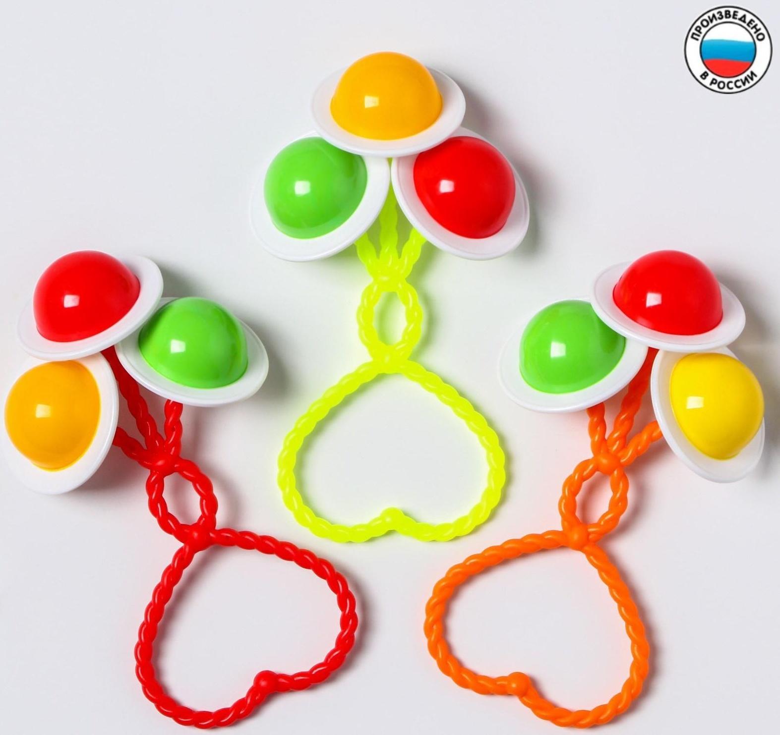 Погремушка «Букетик», цвет МИКС