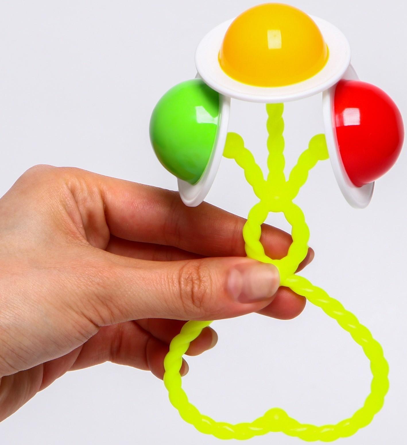 Набор погремушек «Ладушки», 4шт, цвет МИКС