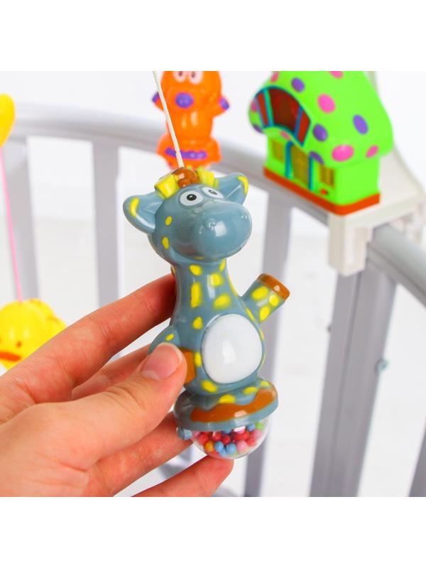 Мобиль музыкальный «Пряничный Домик. Жирафик», заводной