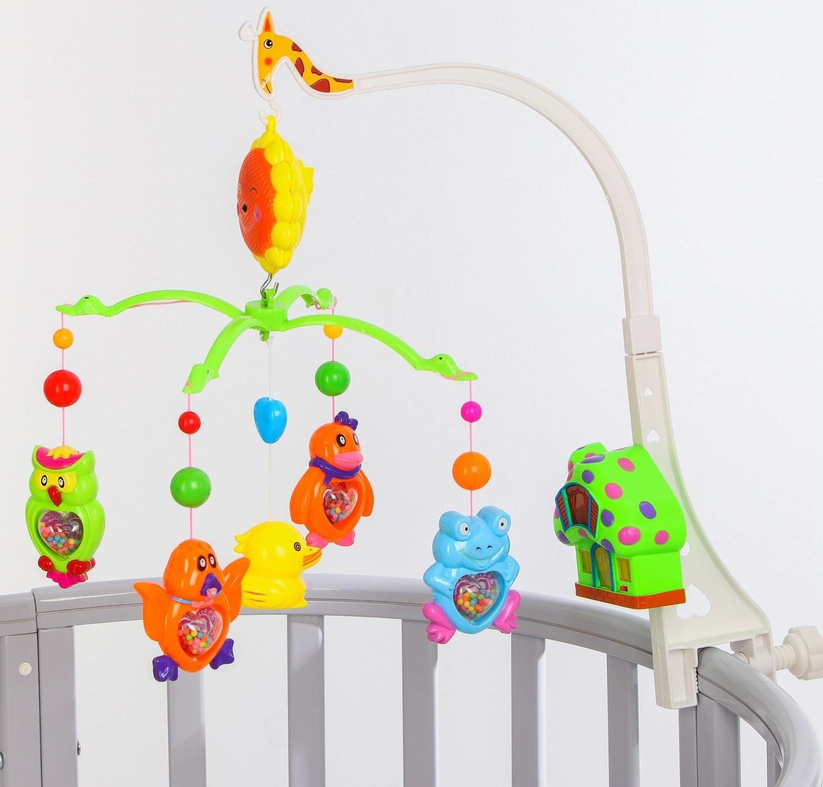 Мобиль музыкальный «Пряничный Домик. Малыши», заводной