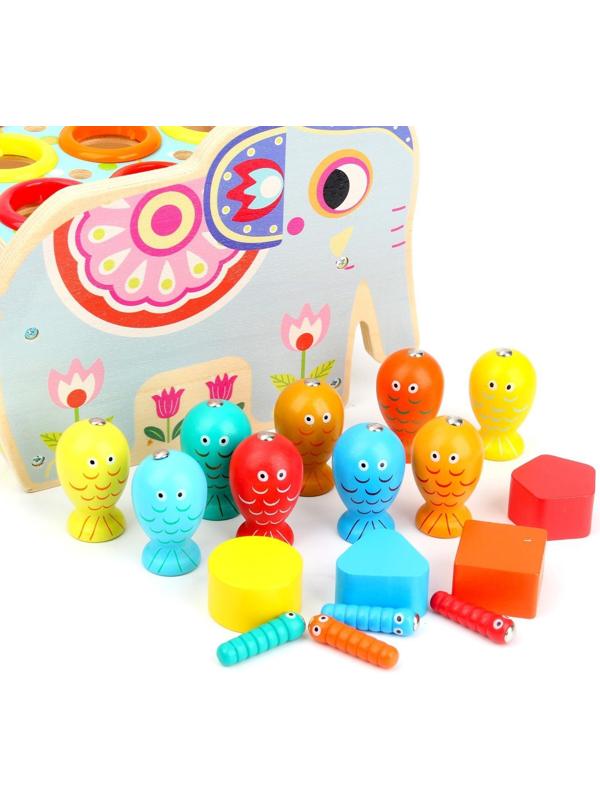 Логический центр «Животные» 22,7 × 16,4 × 10 см