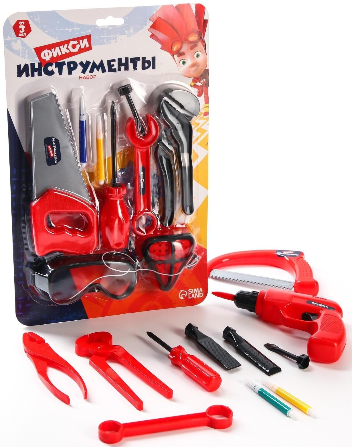 Набор инструментов Фиксики «Фикси инструменты», МИКС