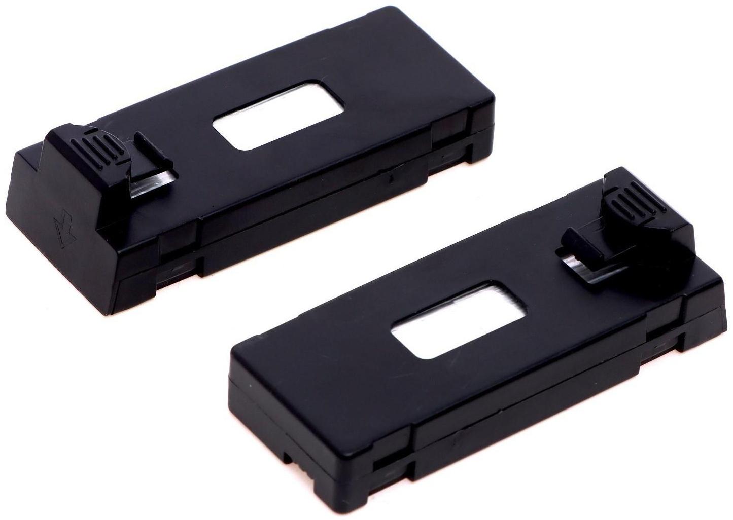 Квадрокоптер на радиоуправлении FLYDRONE, камера 1080P, барометр, Wi-Fi, 2 аккумулятора, цвет чёрный