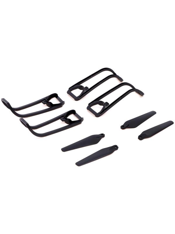 Квадрокоптер на радиоуправлении FLYDRONE, камера 1080P, барометр, Wi-Fi, 2 аккумулятора, цвет чёрный