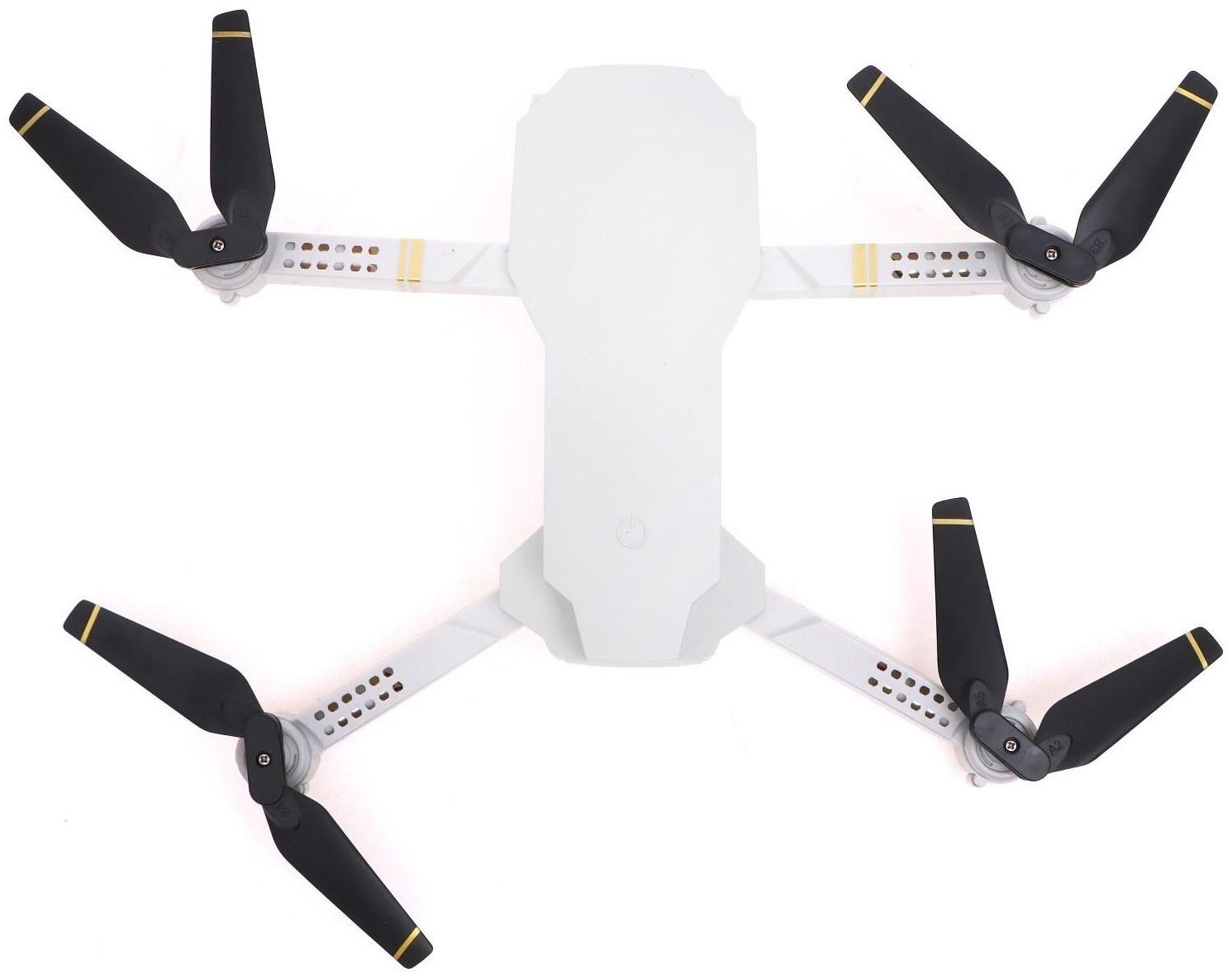 Квадрокоптер на радиоуправлении SKYDRONE, камера 1080P, барометр,Wi-Fi, 2 аккумулятора, цвет белый