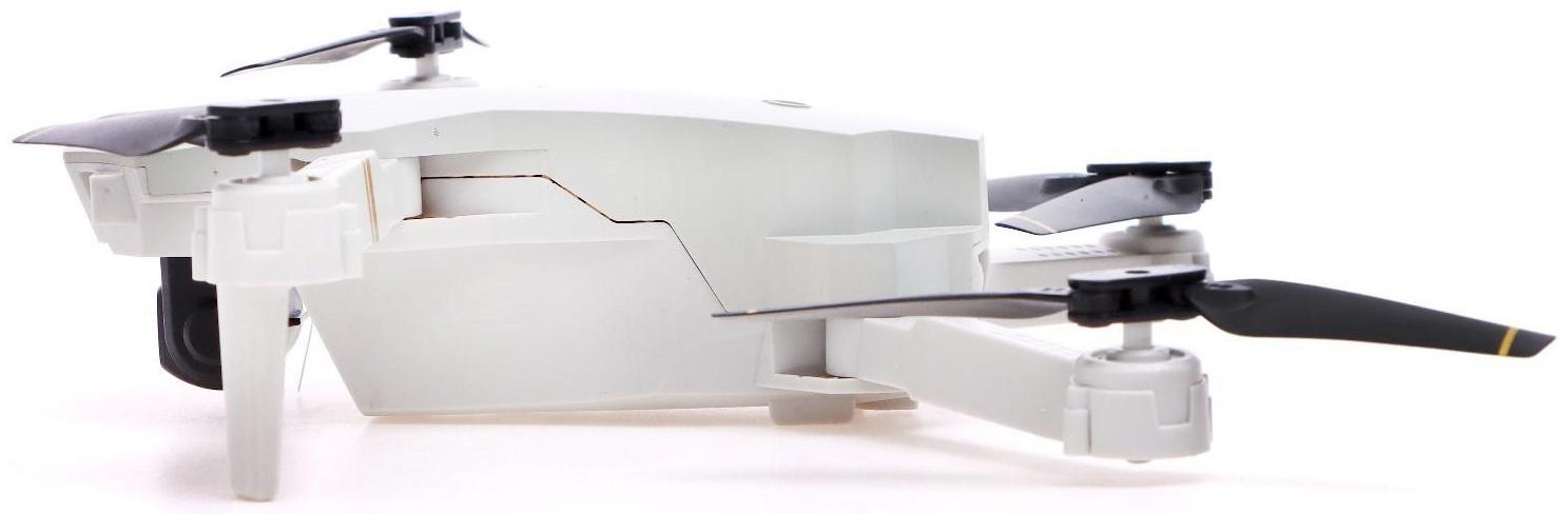 Квадрокоптер на радиоуправлении SKYDRONE, камера 1080P, барометр,Wi-Fi, 2 аккумулятора, цвет белый