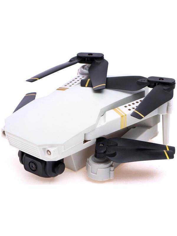 Квадрокоптер на радиоуправлении SKYDRONE, камера 1080P, барометр,Wi-Fi, 2 аккумулятора, цвет белый