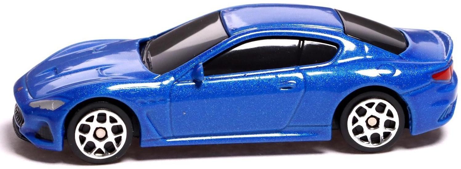 Машина металлическая MASERATI GRANTURISMO, 1:64, цвет синий