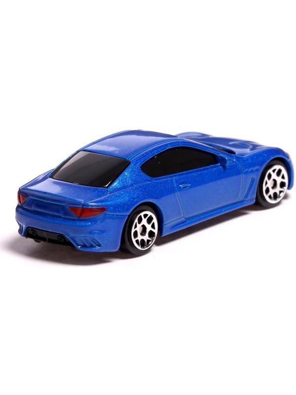 Машина металлическая MASERATI GRANTURISMO, 1:64, цвет синий