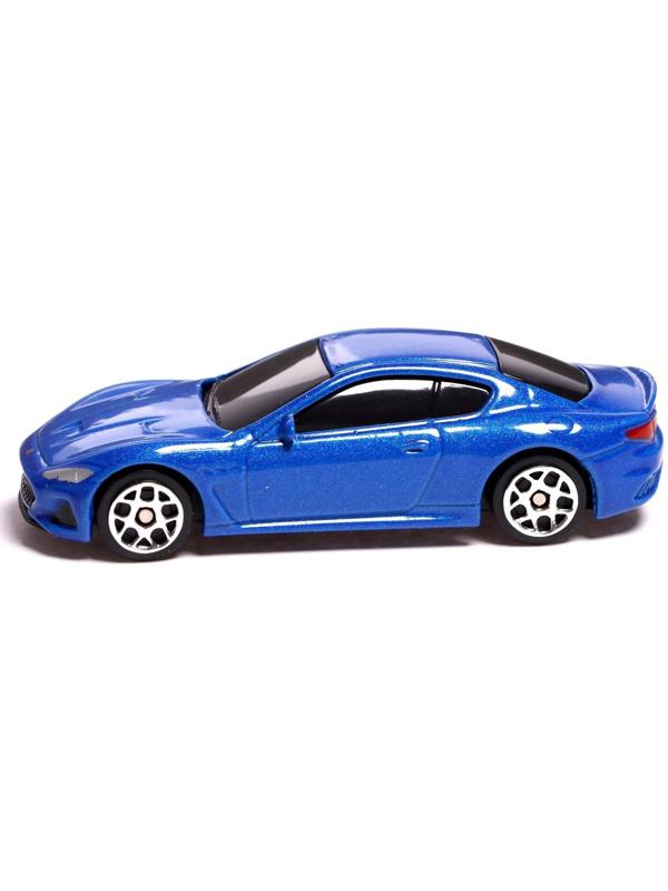 Машина металлическая MASERATI GRANTURISMO, 1:64, цвет синий