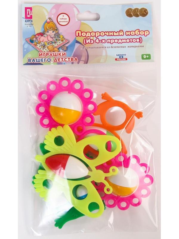 Набор погремушек «Весенняя компания», 4шт, цвет МИКС
