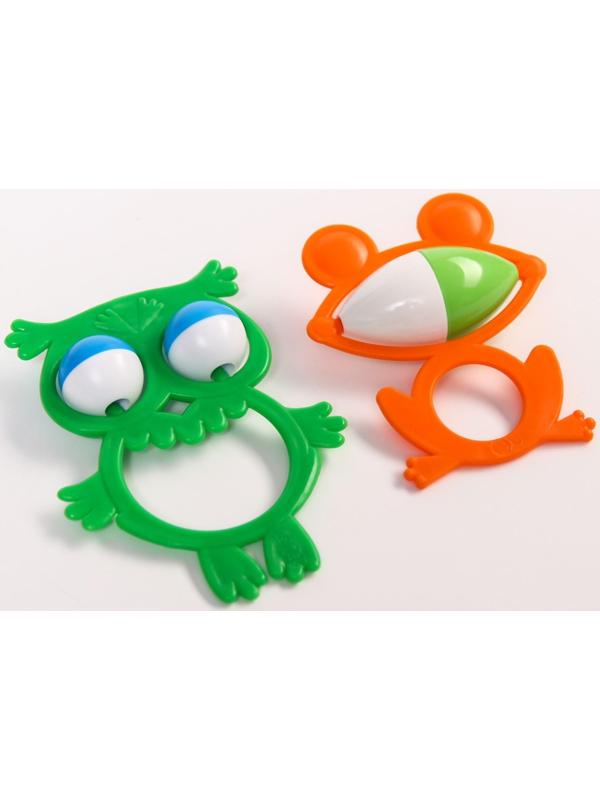 Набор погремушек «Весенняя компания», 4шт, цвет МИКС